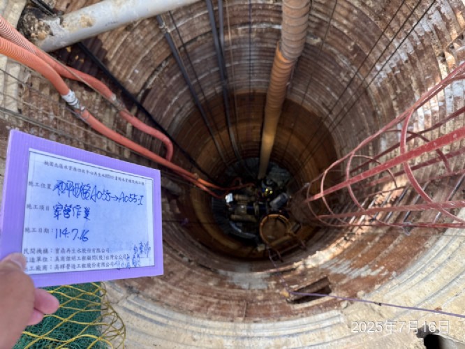 穿管作業
